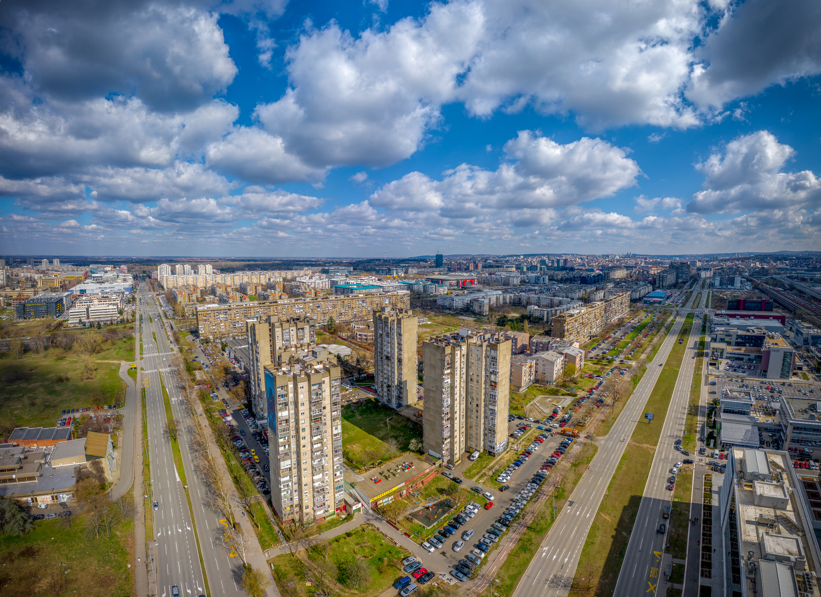 Stambeni blokovi u Novom Beogradu